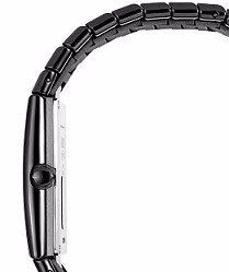 שעון לגבר יוקרתי ראדו RADO R03243016 קרמי שחור מלבני אנלוגי דיגיטלי לוח שחור