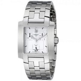שעון לגבר טיסו TISSOT T60158733 כסוף מרובע לוף לבן