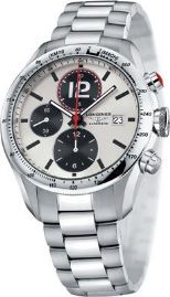 שעון לגבר יוקרתי לונג'ין LONGINES L3.636.4.76.6 כסוף לוח לבן