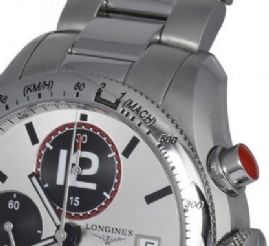 שעון לגבר יוקרתי לונג'ין LONGINES L3.636.4.76.6 כסוף לוח לבן