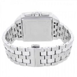 שעון לגבר טיסו TISSOT T0055171127700 כסוף מרובע לוח לבן