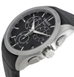 שעון לגבר טיסו TISSOT T0356171605100 כסוף לוח שחור רצועה שחורה