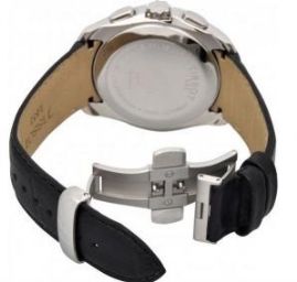 שעון לגבר טיסו TISSOT T0356171605100 כסוף לוח שחור רצועה שחורה